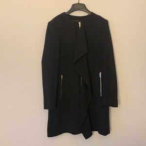 Club Monaco crepe drapey jacket